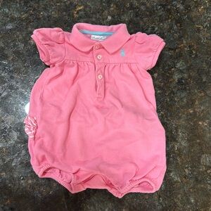 Girls 6mo Ralph Lauren Polo Onesie